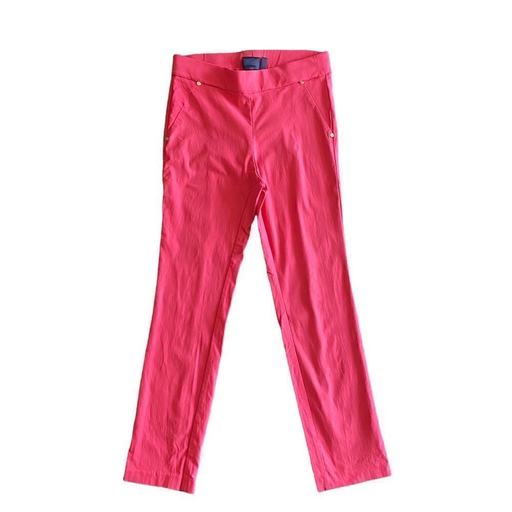 Rafaella Comfort Coral Skinny Ankle Pant || size 4